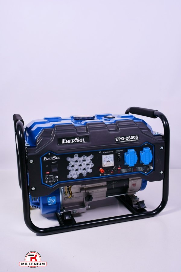 Генератор бензиновий "ENERSOI" однофазний макс 2,8 кВт.двигун. ES-210G ручний старт арт.EPG-2800S