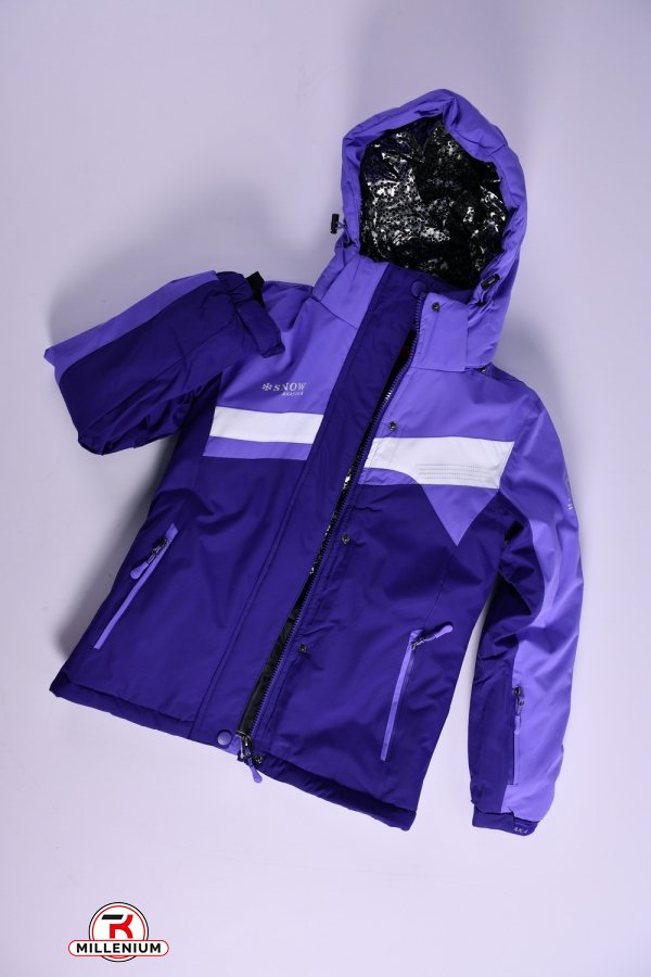 Куртка для дівчинки (col.59) з водовідштовхувальної тканини з дихаючою мембраною Зріст в наявності : 164, 176 арт.GS23171