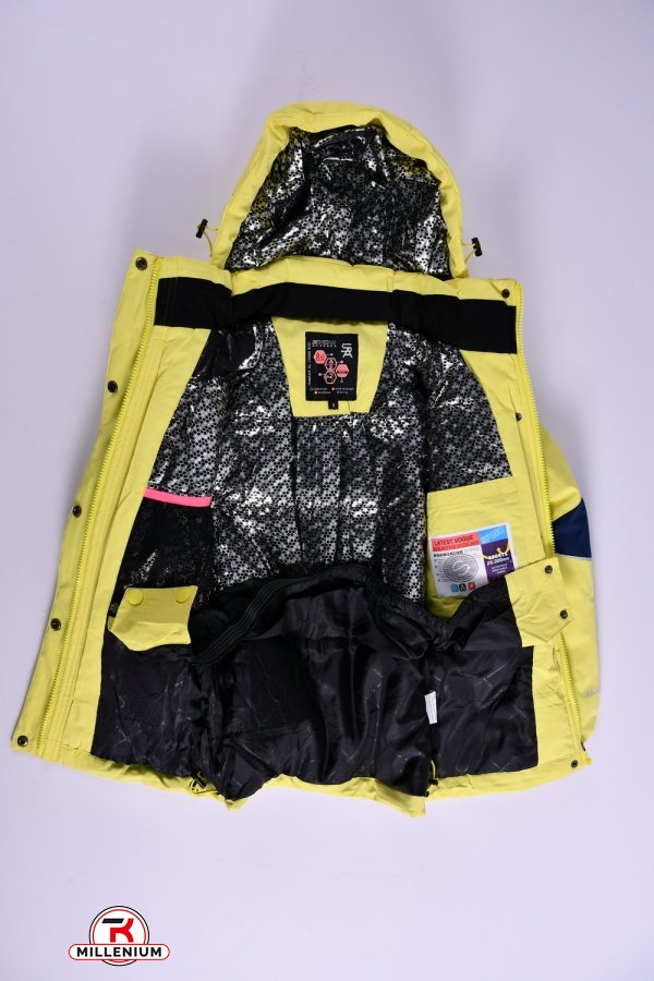 Куртка для девочки (col.70) из водоотталкивающей ткани из дышащей мембраной Рост в наличии : 140 арт.GS22023