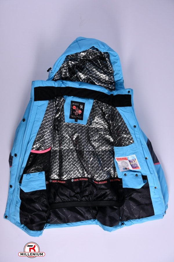 Куртка для девочки (col.65) из водоотталкивающей ткани из дышащей мембраной Рост в наличии : 128, 140, 152, 164 арт.GS22023