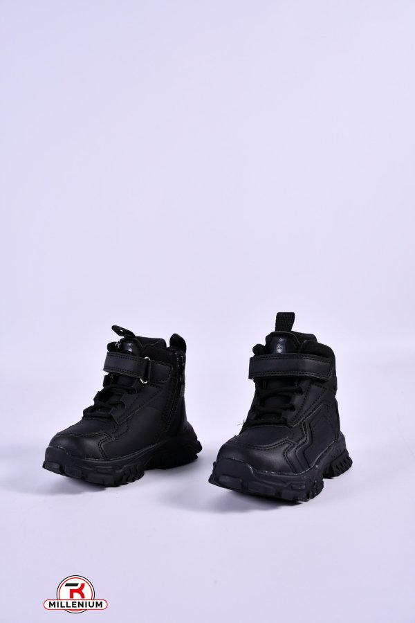 Зимові черевики на хутрі для хлопчика "W.niko" Розміри в наявності : 26, 28 арт.XY6653-1
