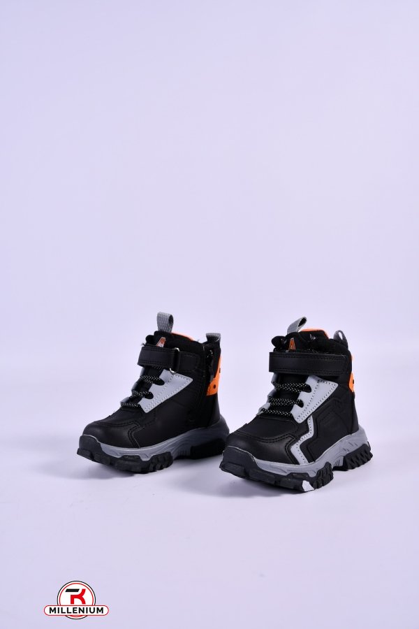 Зимові черевики на хутрі для хлопчика "W.niko" Розміри в наявності : 25, 26 арт.XY6653-4