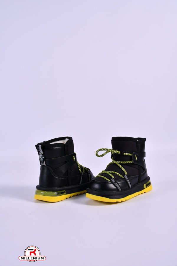 Зимові черевики на хутрі для хлопчика "W.niko" Розміри в наявності : 29, 31, 32 арт.JD456-7