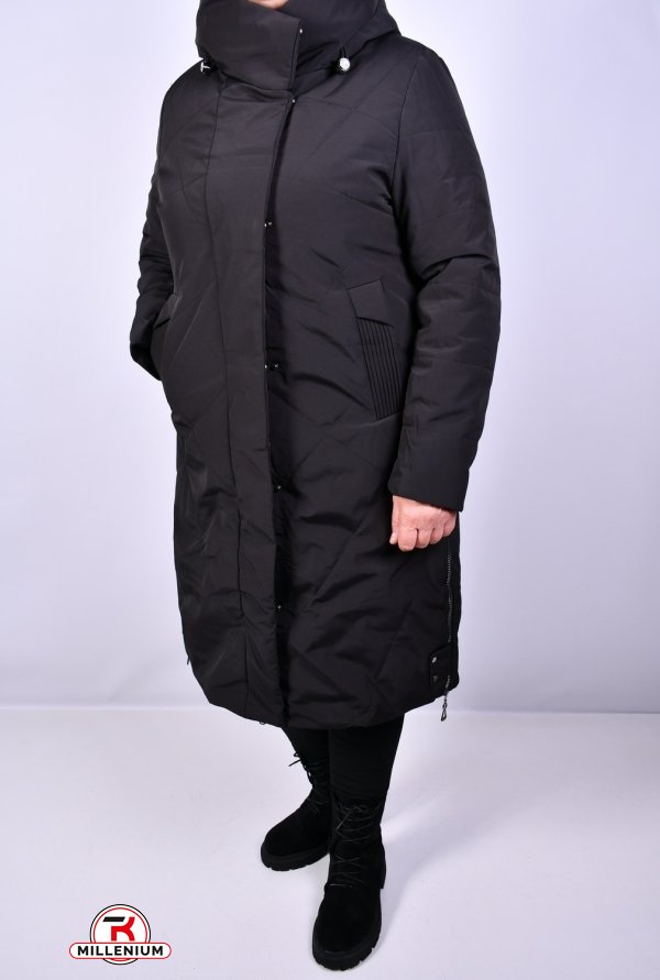Жіноче пальто з плащівки зимове (col. 1) "IMYDAQ STYLE" Об'єм в наявності : 60 арт.2308