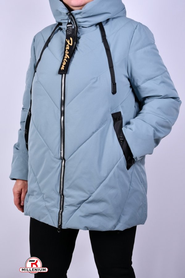 Куртка женская (COLOR 2) зимняя (100% POLYESTER) Размеры в наличии : 52, 54, 56, 58, 60, 62 арт.2318
