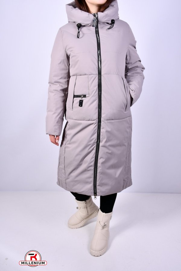 Жіноче пальто (col.F10) зимові болоньєве "CALOOVEI" Розмір в наявності : 44 арт.8057
