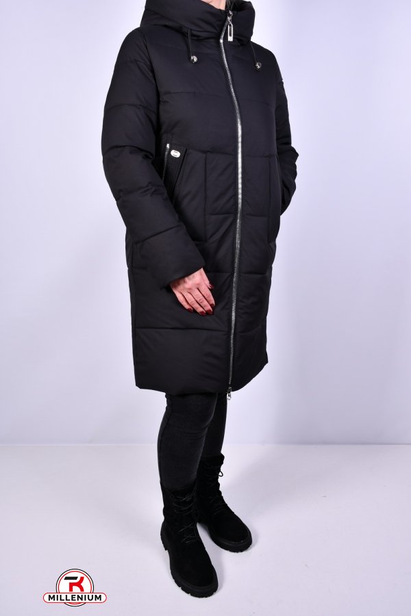 Пальто женское (col.F11) зимние болоньевое "CALOOVEI" Размеры в наличии : 44, 46, 48, 50 арт.8001