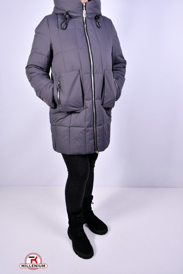 Куртка жіноча (col.F14) зимова болонева "CALOOVEI" Розмір в наявності : 46 арт.9011