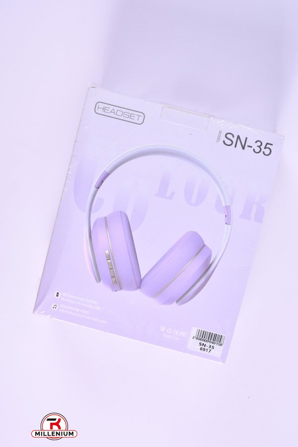 Навушники на акумуляторі з USB/BLUETOOTH арт.SN-35
