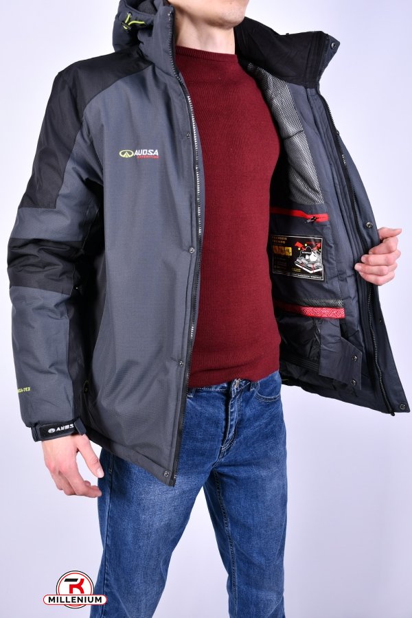 Куртка чоловіча (color.8) з плащової тканини з дихаючої мембрани "AUDSA" Розмір в наявності : 48 арт.A23081