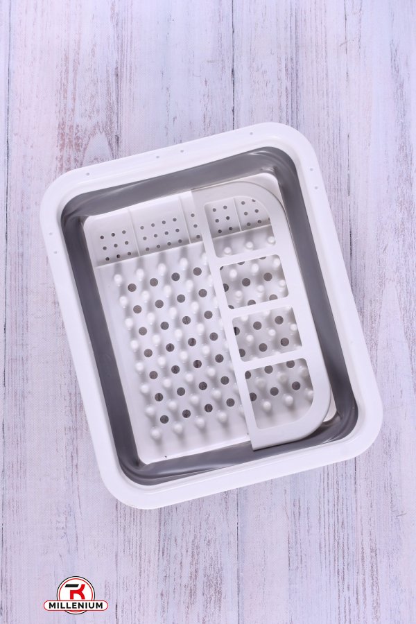 Сушилка для посуды складная силиконовая "BENSON" арт.BN-090