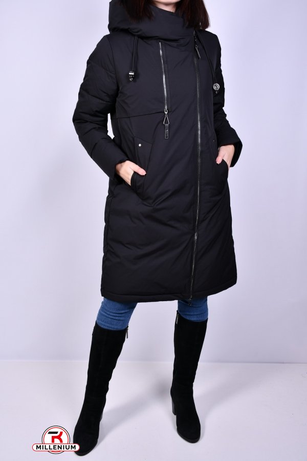 Куртка жіноча (col.r001) зимова з плащової тканини "ROMATIC" Розміри в наявності : 44, 48, 52, 54 арт.HM3333