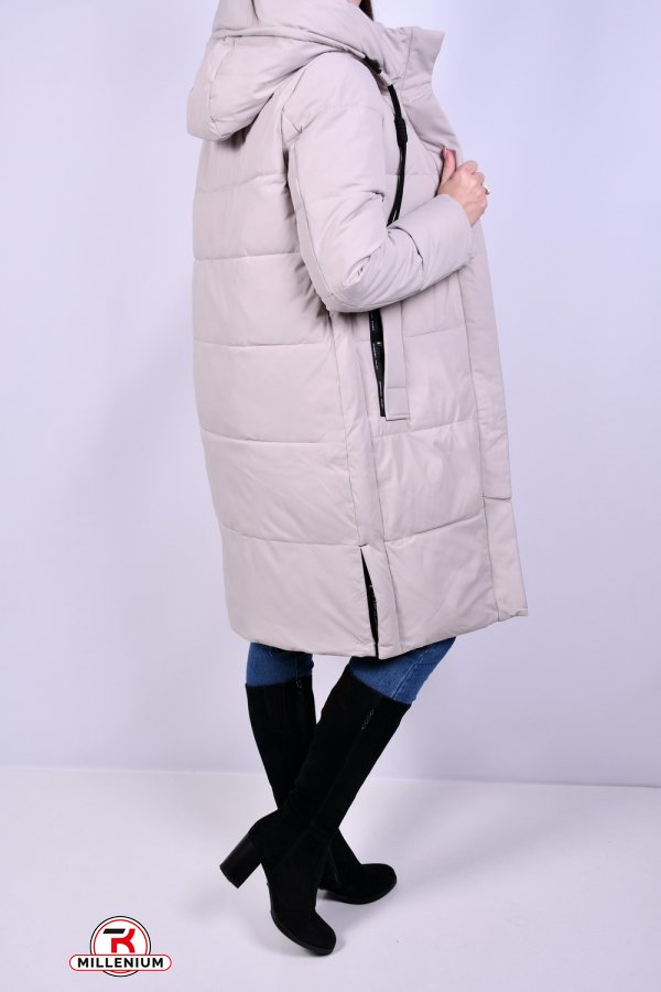 Пальто женское (col.19) зимнее из плащевки Размеры в наличии : 42, 48 арт.83