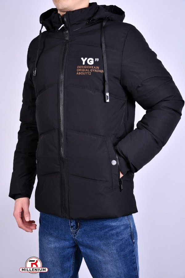 Куртка чоловіча (Col.1) зимова з плащової тканини "MTST" Розміри в наявності : 46, 52, 56 арт.WX-6108