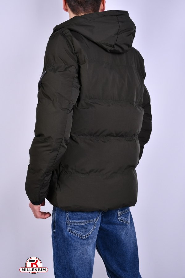 Куртка чоловіча (Col.4) зимова з плащової тканини "MTST" Розміри в наявності : 46, 50, 52 арт.WX6111