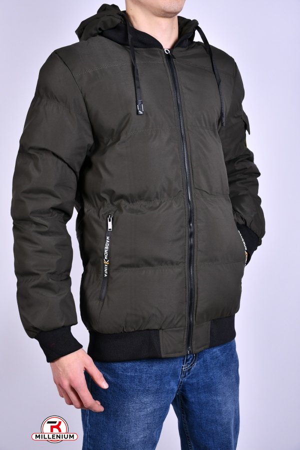 Куртка чоловіча (Col.4) зимова з плащової тканини "MTST" Розміри в наявності : 46, 48, 54, 56 арт.WX6112