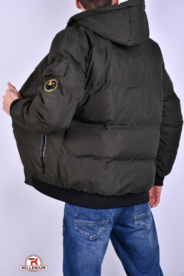 Куртка чоловіча (Col.4) зимова з плащової тканини "MTST" Розміри в наявності : 46, 48, 54, 56 арт.WX6112