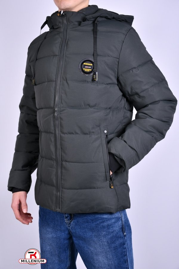 Куртка чоловіча (Col.3) зимова з плащової тканини "MTST" Розмір в наявності : 48 арт.WX6136