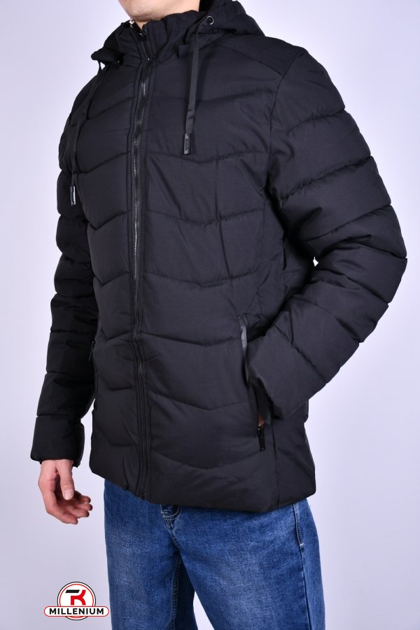 Куртка чоловіча (Col.1) зимова з плащової тканини "MTST" Розміри в наявності : 50, 52, 58, 60 арт.BWX-6125