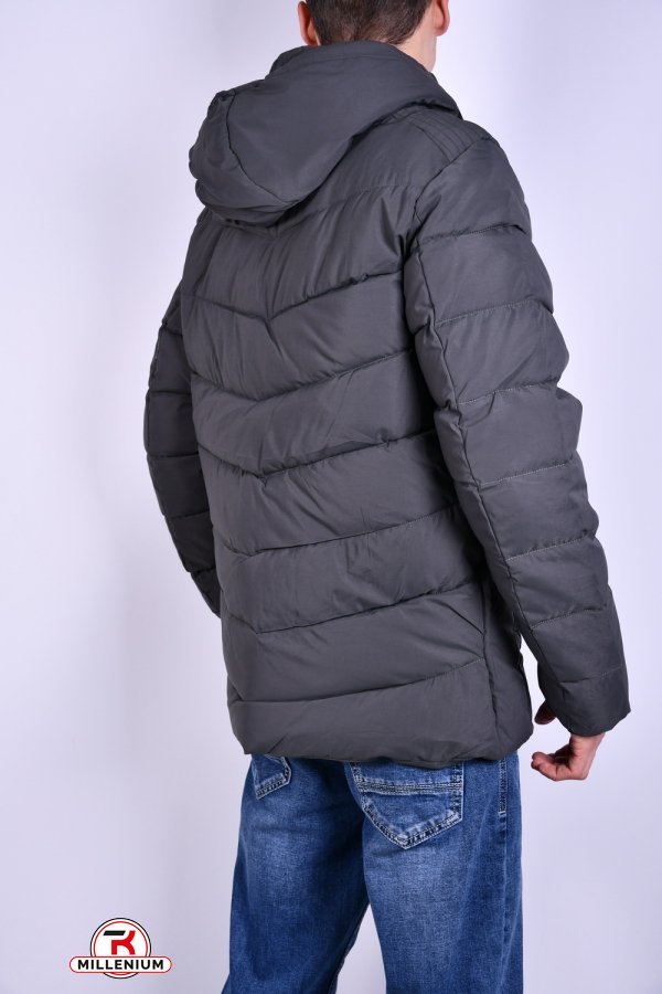 Куртка чоловіча (Col.5) зимова з плащової тканини "MTST" Розміри в наявності : 52, 54, 56, 58, 60 арт.BWX-6125