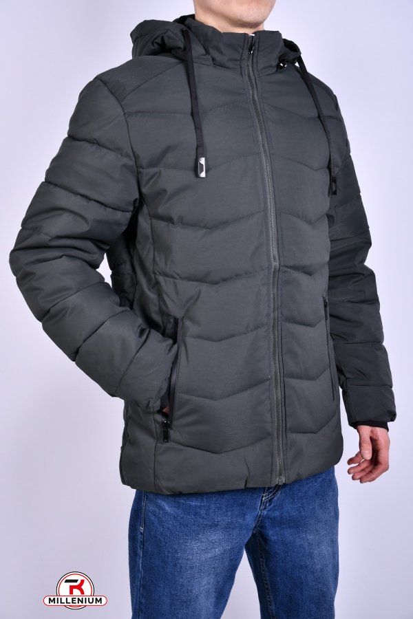 Куртка чоловіча (Col.3) зимова з плащової тканини "MTST" Розміри в наявності : 50, 58 арт.BWX-6125