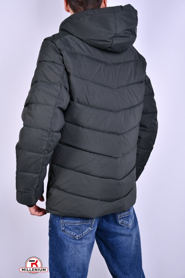 Куртка чоловіча (Col.3) зимова з плащової тканини "MTST" Розміри в наявності : 50, 58 арт.BWX-6125