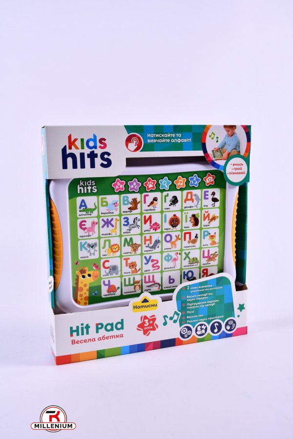 Планшет "KIDS HITS" на батарейках Украинский и английский язик арт.KH01/003