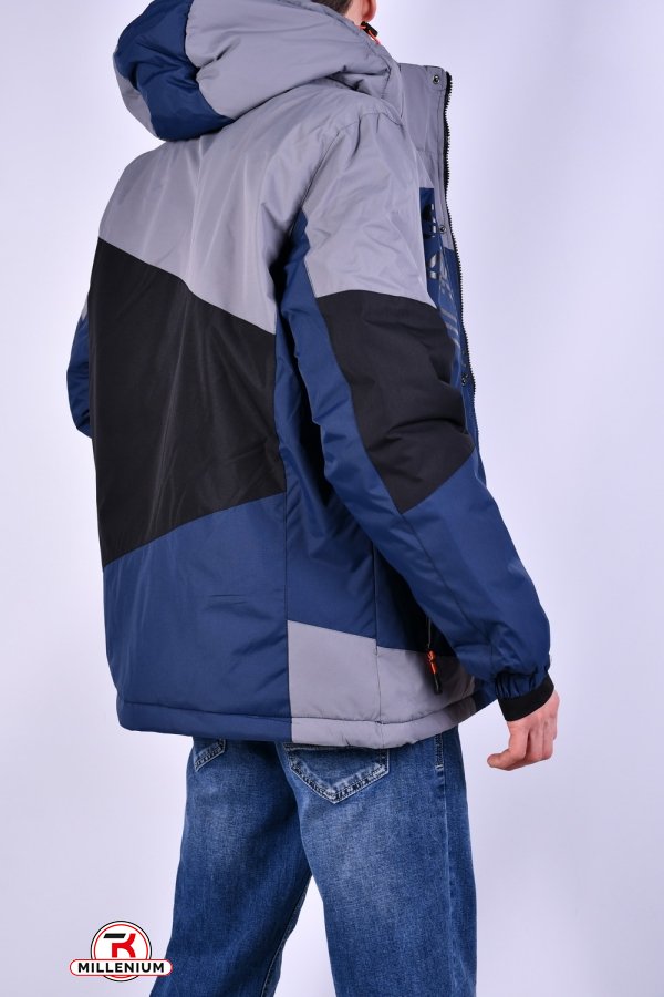 Куртка мужская (color.7) из плащевки зимняя Размеры в наличии : 46, 54 арт.S23017