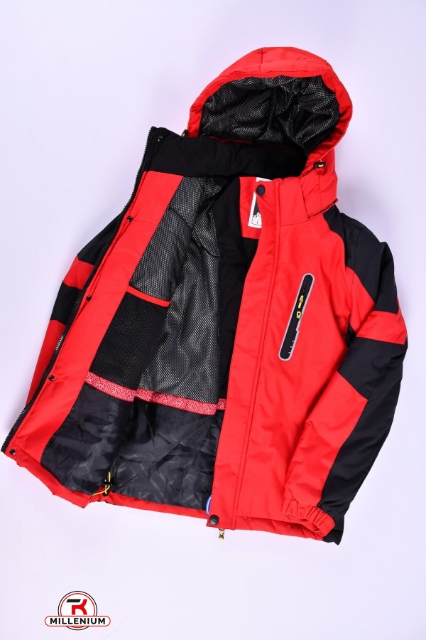 Куртка для мальчика из плащевки (color 1) зимняя Рост в наличии : 140, 152, 158 арт.BA23123