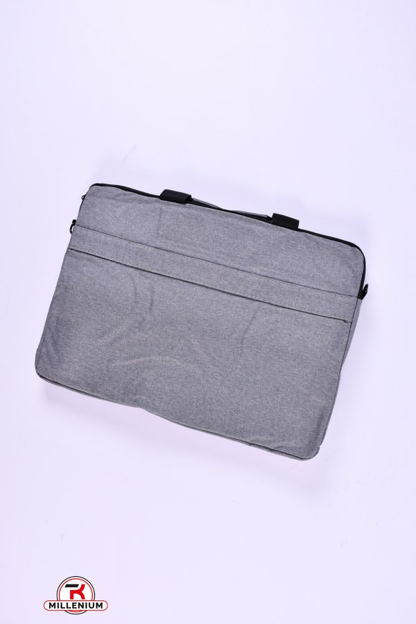 Сумка для ноутбука из плащевки (цв.серый) размер 40/29 см арт.408