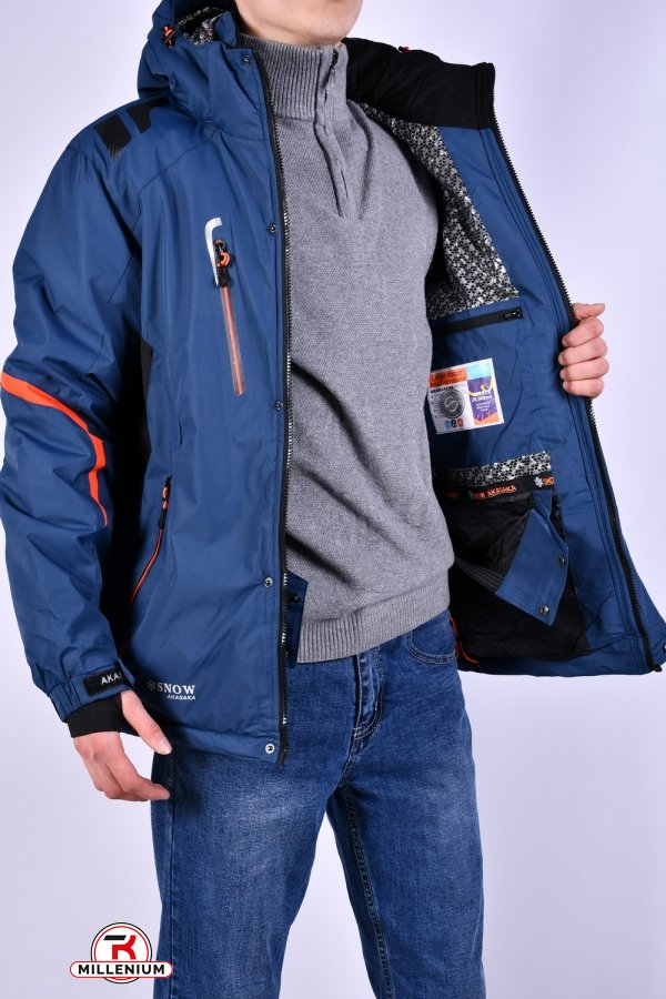 Куртка мужская (color.13) из плащевки с дышащей мембраны Размеры в наличии : 46, 54 арт.S22081