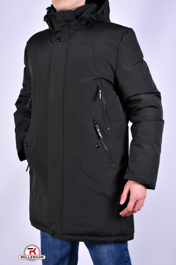 Куртка чоловіча (COL. 3) із плащової тканини зимова Розміри в наявності : 46, 52 арт.Y-16