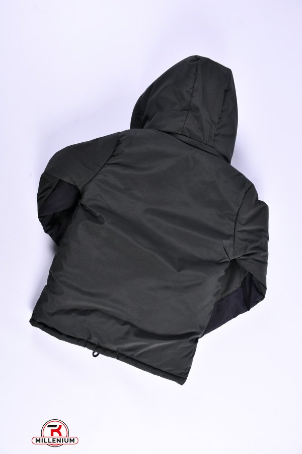 Куртка для мальчика зимняя(цв.черный) на меху Рост в наличии : 122, 128, 134, 140 арт.01/NIKE