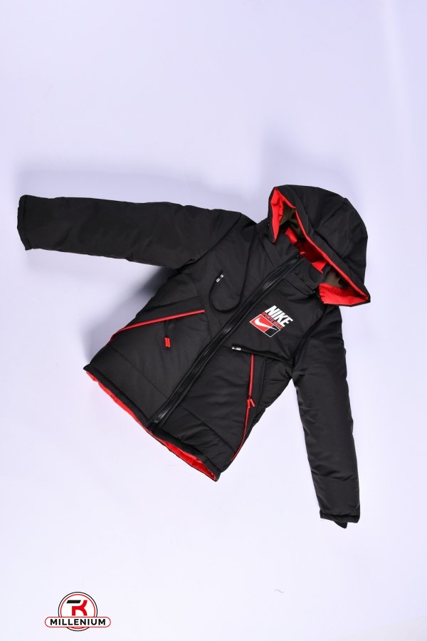 Куртка для мальчика зимняя(цв.хаки) на меху Объем в наличии : 110 арт.03/NIKE