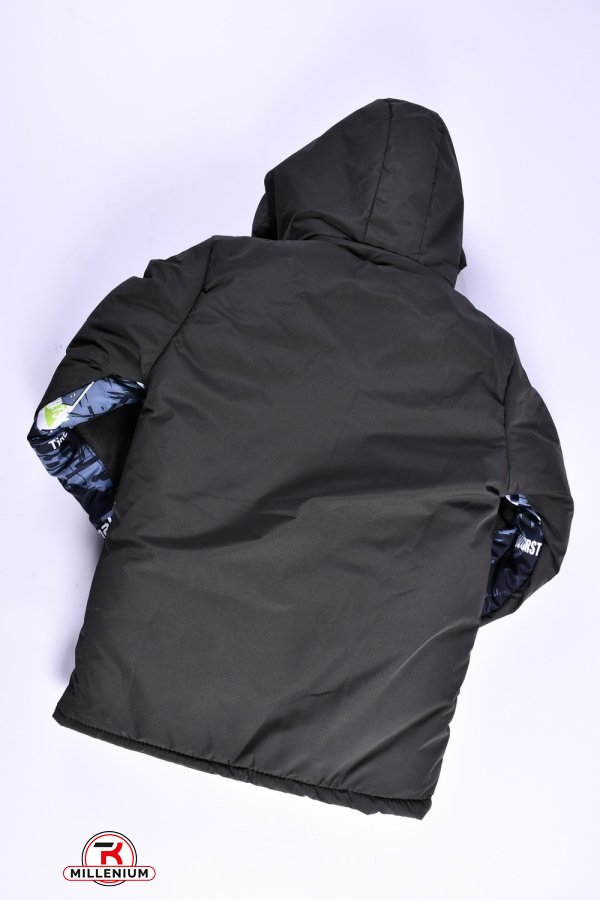 Куртка для мальчика зимняя(цв.хаки) на меху Рост в наличии : 152, 158 арт.05