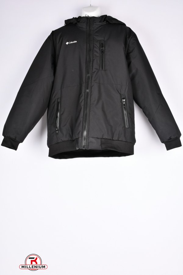 Куртка мужская зимняя(цв.черный) на меху Размеры в наличии : 56, 60 арт.69