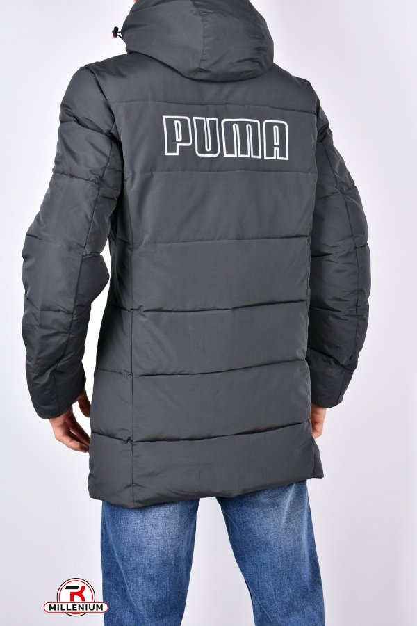 Куртка чоловіча (col.4) зимова з плащової тканини "PUMA" Розміри в наявності : 46, 48, 50, 52, 54 арт.2308