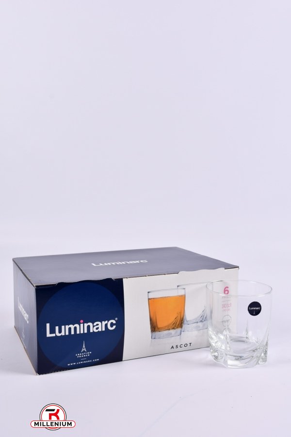 Набір склянок "ASCOT" 6шт по 300 мл "LUMINARC" арт.0757