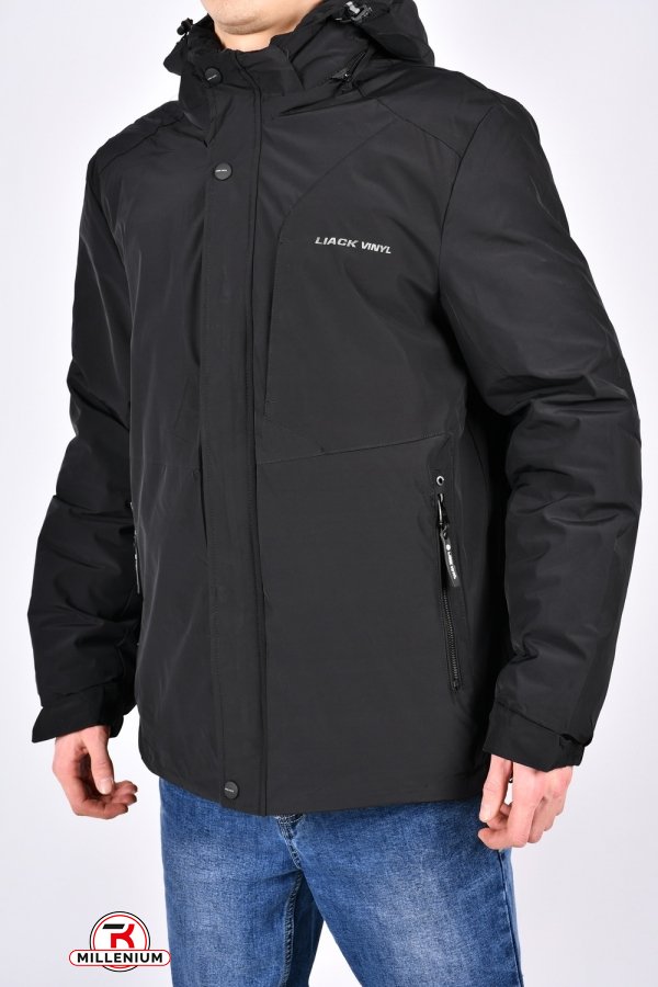 Куртка чоловіча (кол. чорний) зимова з тепловідбивачем Розміри в наявності : 48, 50, 52, 54, 56, 58 арт.18