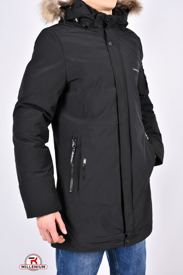 Куртка мужская (цв.черный) зимняя с теплоотражателем Размеры в наличии : 46, 48, 52, 54, 56 арт.2309