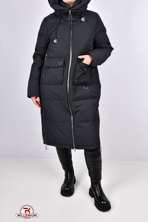 Пальто женское зимнее (цв.col.5) из плащевки "Calo Ovel" Размеры в наличии : 42, 44, 48, 50 арт.0591