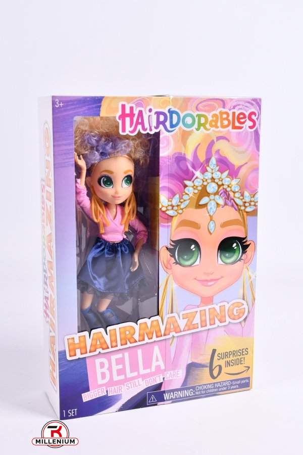 Лялька "Hairdorables Fashion Dolls" у коробці 31,5/21,5/7,5см арт.23820