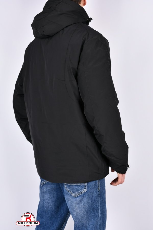 Куртка мужская (цв.черный) зимняя из плащевки Размер в наличии : 54 арт.2303