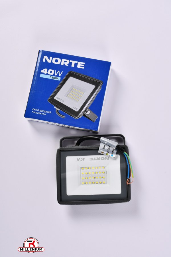 Прожектор светодиодный "NORTE SPOTLIGHT POWER" (40W, 6500K,) арт.1-NSP-1204