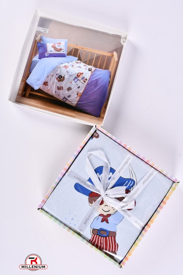 Комплект детского постельного белья размер 100/150 см. наволочка 35/45см 2шт арт.2000
