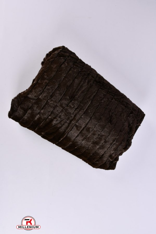 Покрывало микрофибра (цв.шоколадный) размер 200/230см вес 1900грамм арт.C-26