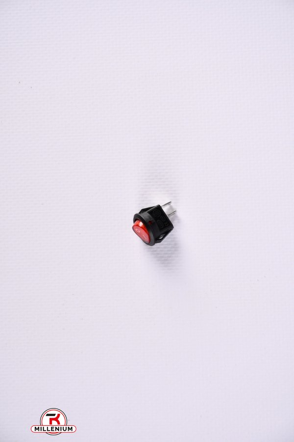 Кнопка "RIGHT HAUSEN"кругла червона арт.HN-481020