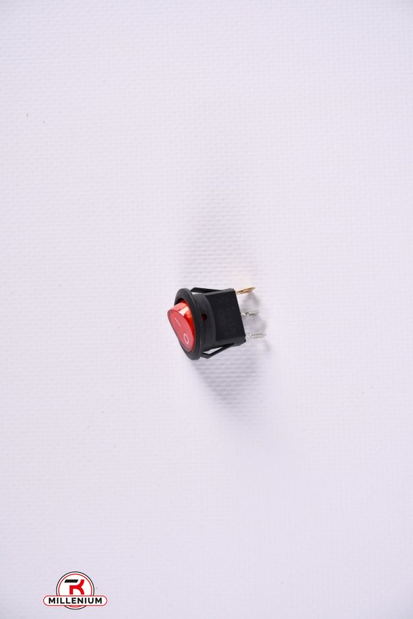 Кнопка "RIGHT HAUSEN" кругла червона з підсвічуванням арт.HN-481030