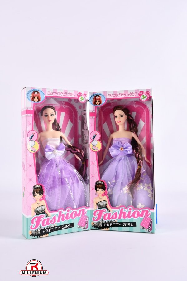 Кукла типа Барби в нарядном платье в коробке 32,5/17/4,5см арт.YE-78