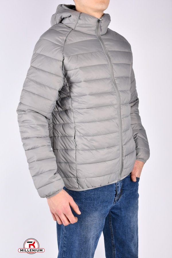 Куртка мужская демисезонная (цв.серый) "EFKS" Размеры в наличии : 46, 48, 50, 52 арт.A18005